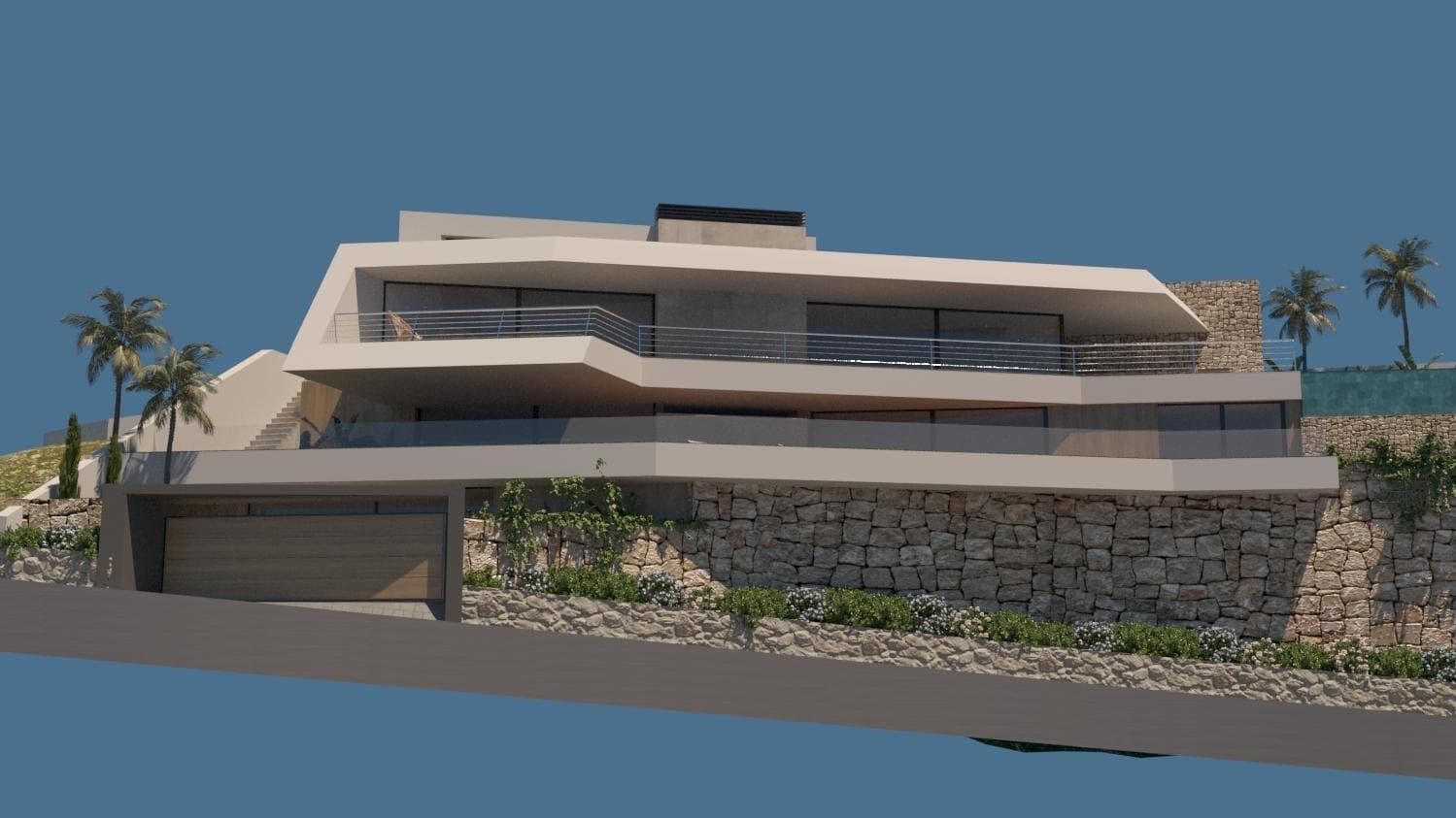 Exclusiva villa de lujo de obra nueva con diseño contemporáneo y vistas panorámicas en Ciudad Quesada