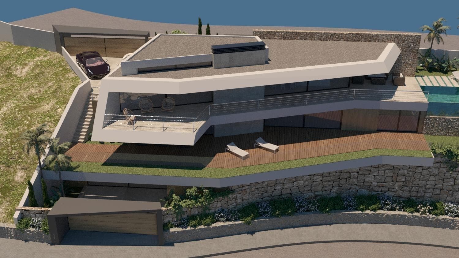 Exclusiva villa de lujo de obra nueva con diseño contemporáneo y vistas panorámicas en Ciudad Quesada