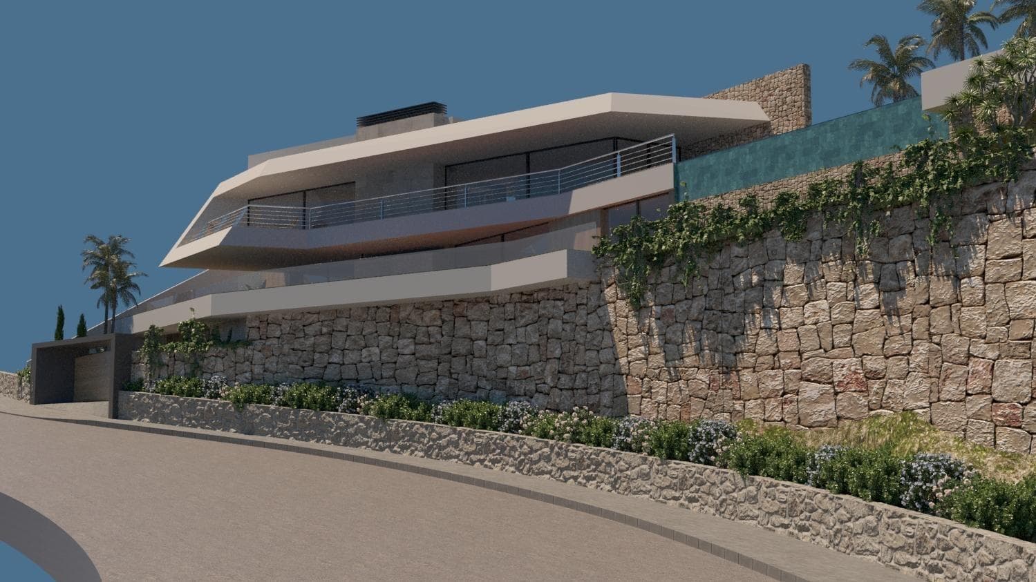 Exclusiva villa de lujo de obra nueva con diseño contemporáneo y vistas panorámicas en Ciudad Quesada
